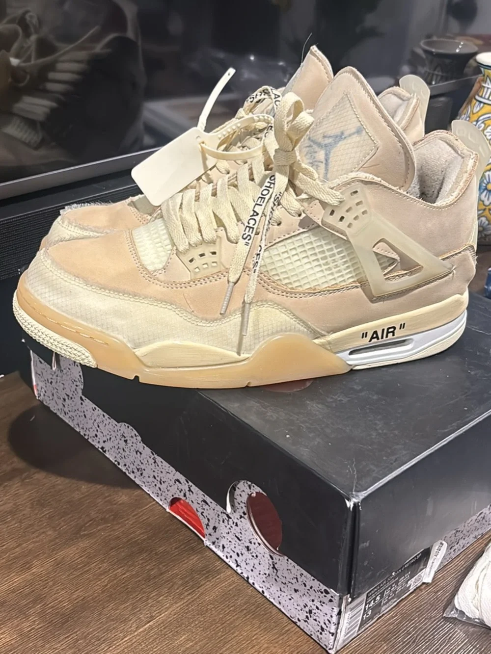 WMNS AIR JORDAN 4 RETRO SP size: 14.5 men’s size: 13